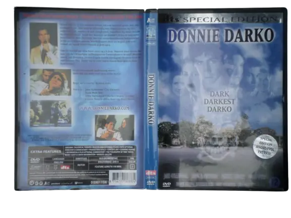 Donnie Darko (Special Edition), 2001, AVG 4.0 stars, my rating 5.0 stars.